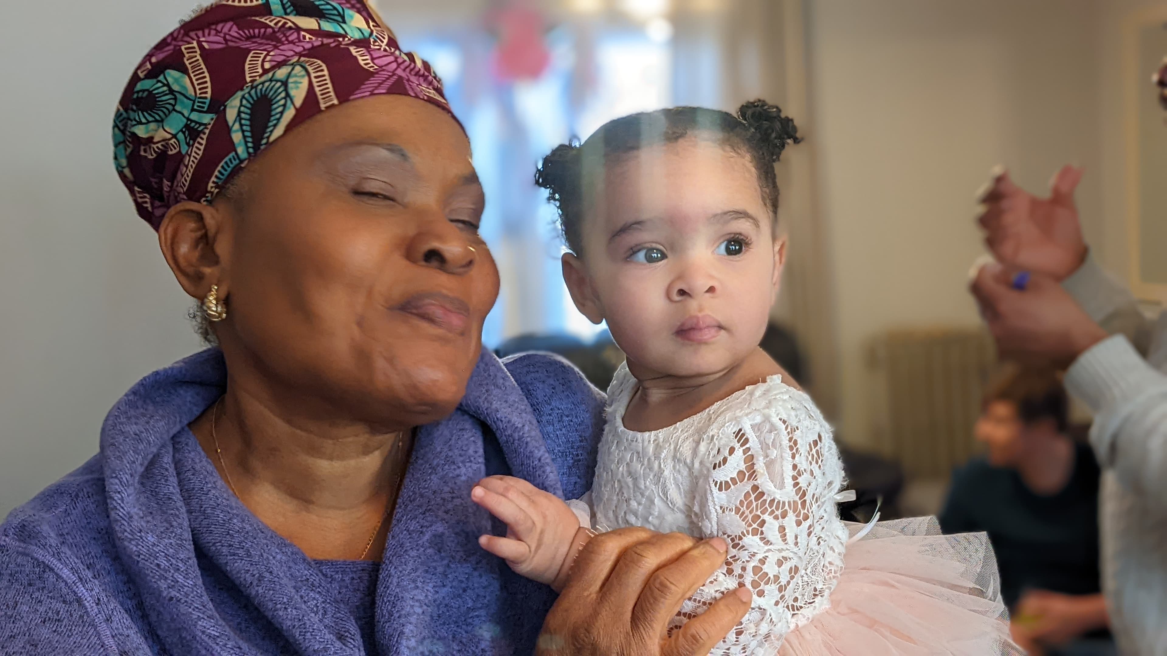 Mom and Charlie background